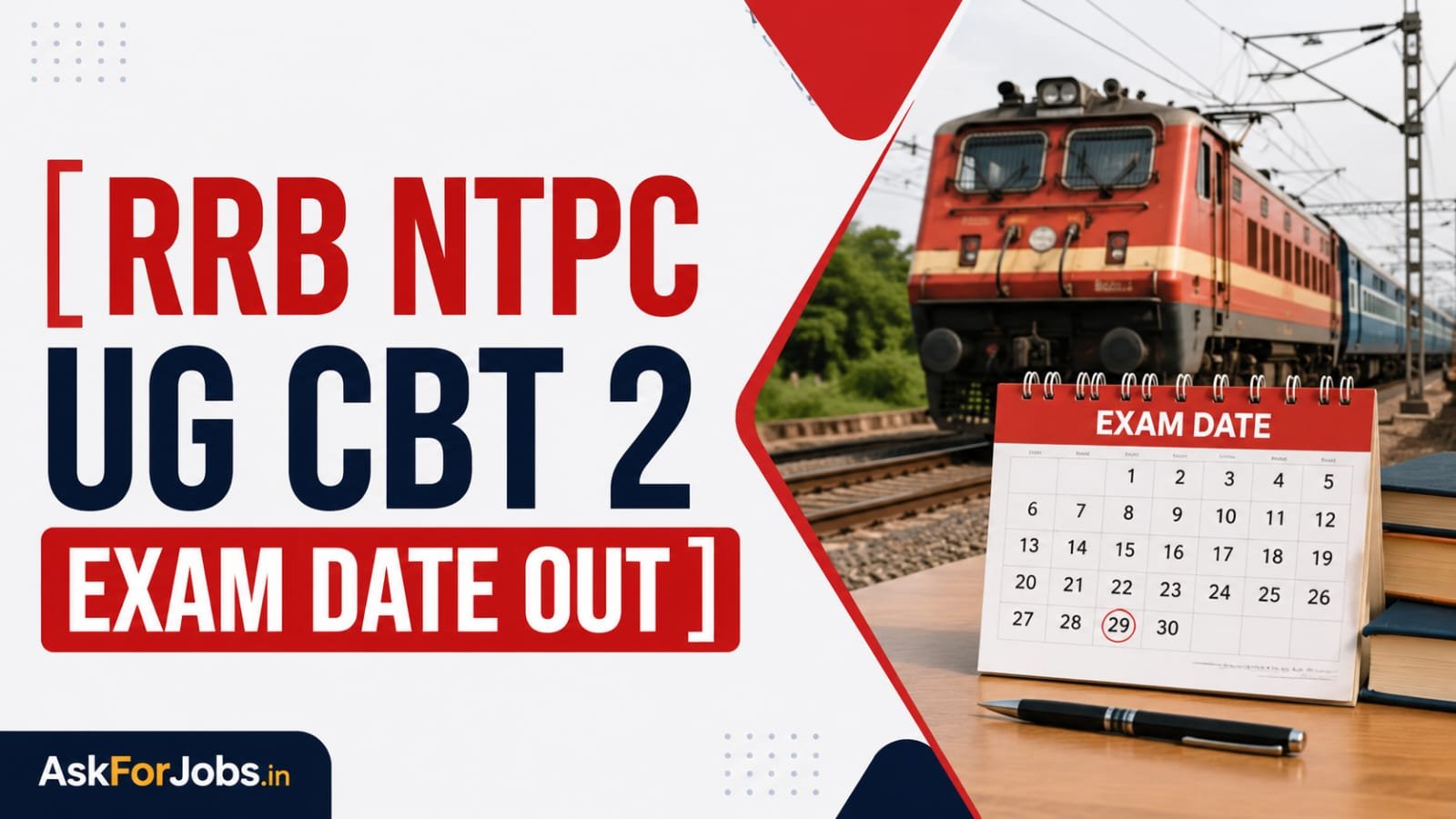 RRB NTPC UG CBT 2 Exam Date 2026